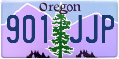 OR license plate 901JJP