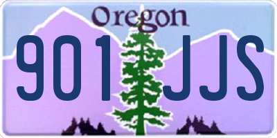 OR license plate 901JJS