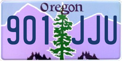 OR license plate 901JJU