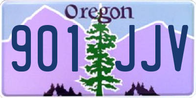 OR license plate 901JJV