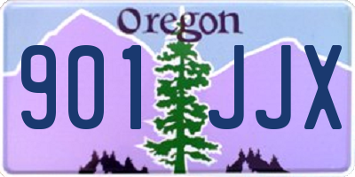 OR license plate 901JJX