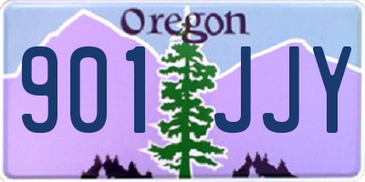 OR license plate 901JJY