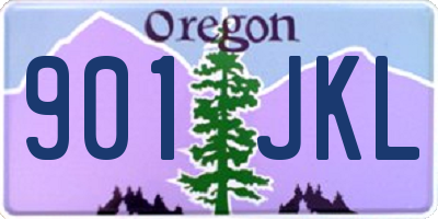 OR license plate 901JKL