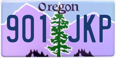 OR license plate 901JKP