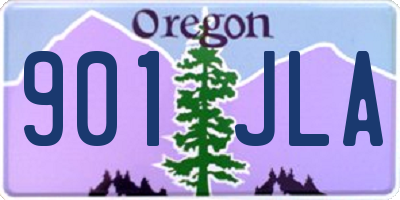 OR license plate 901JLA