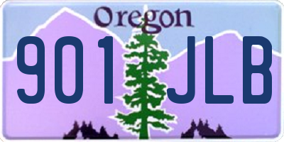 OR license plate 901JLB