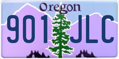 OR license plate 901JLC