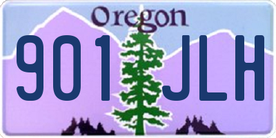 OR license plate 901JLH