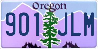 OR license plate 901JLM