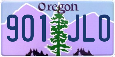OR license plate 901JLO