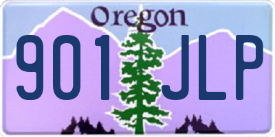 OR license plate 901JLP