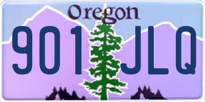 OR license plate 901JLQ