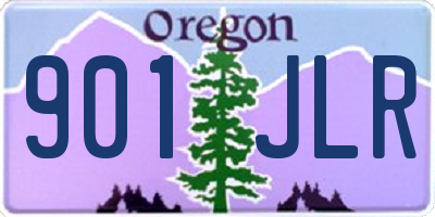 OR license plate 901JLR