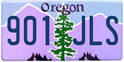 OR license plate 901JLS