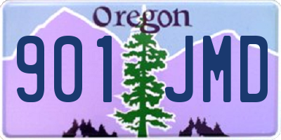 OR license plate 901JMD