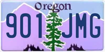 OR license plate 901JMG