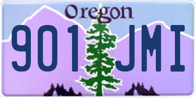 OR license plate 901JMI