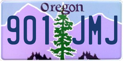 OR license plate 901JMJ