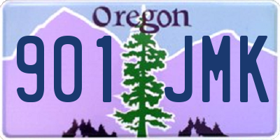OR license plate 901JMK