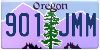 OR license plate 901JMM