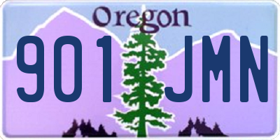 OR license plate 901JMN