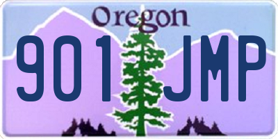 OR license plate 901JMP