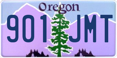 OR license plate 901JMT