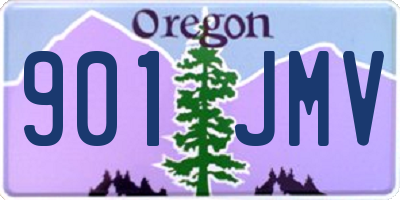 OR license plate 901JMV