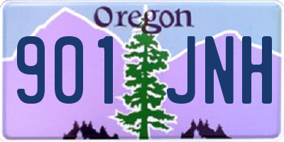 OR license plate 901JNH