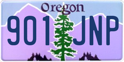 OR license plate 901JNP