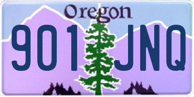 OR license plate 901JNQ