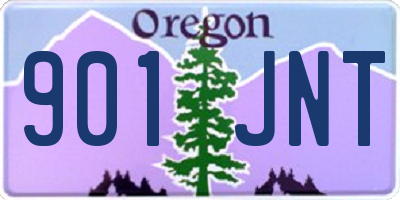 OR license plate 901JNT