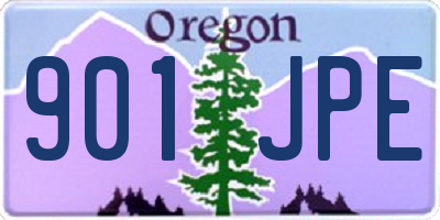 OR license plate 901JPE