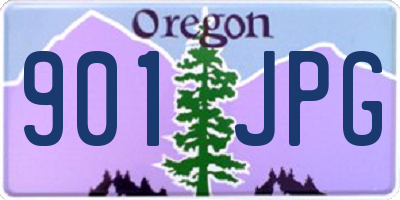 OR license plate 901JPG