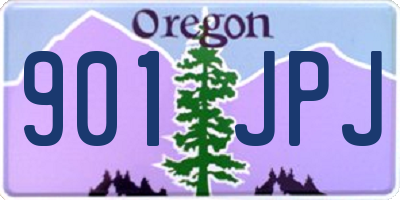 OR license plate 901JPJ