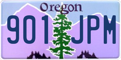 OR license plate 901JPM