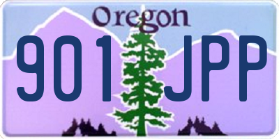 OR license plate 901JPP