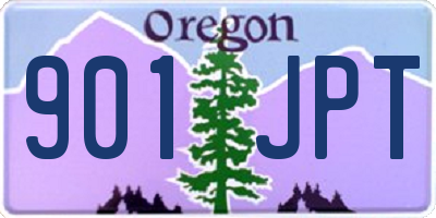 OR license plate 901JPT