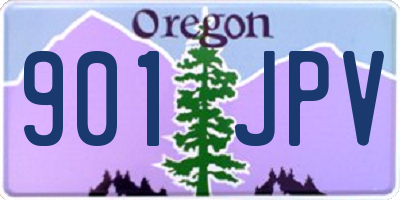 OR license plate 901JPV