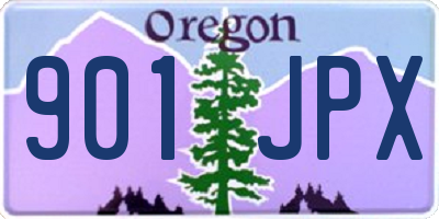 OR license plate 901JPX