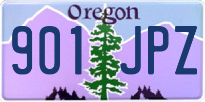 OR license plate 901JPZ