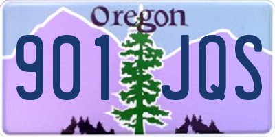 OR license plate 901JQS