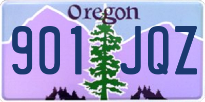 OR license plate 901JQZ