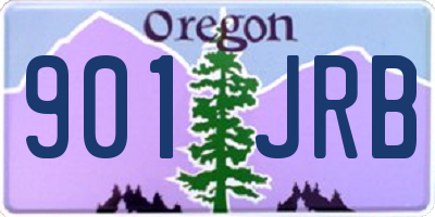 OR license plate 901JRB