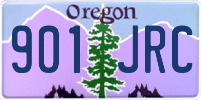 OR license plate 901JRC
