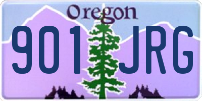 OR license plate 901JRG