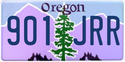 OR license plate 901JRR