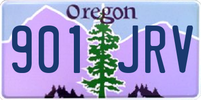 OR license plate 901JRV
