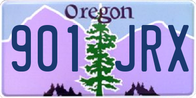 OR license plate 901JRX