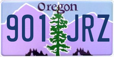OR license plate 901JRZ
